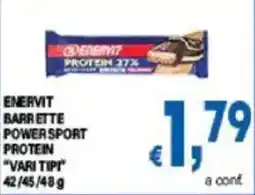 DEM Enervit barrette power sport protein offerta