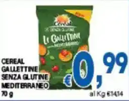 DEM Cereal gallettine senza glutine mediterraneo offerta