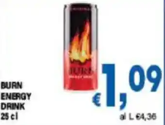 DEM Burn energy drink offerta