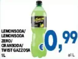 DEM Lemonsoda/ lemonsoda zero oransoda/ twist gazzosa offerta