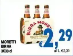 DEM Moretti birra offerta