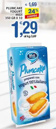 Qui Discount Plumcake yogurt midì offerta