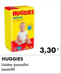 Iper Tosano HUGGIES Unistar pannolini assortiti offerta