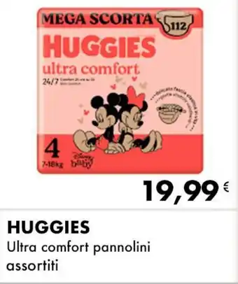 Iper Tosano HUGGIES Ultra comfort pannolini assortiti offerta