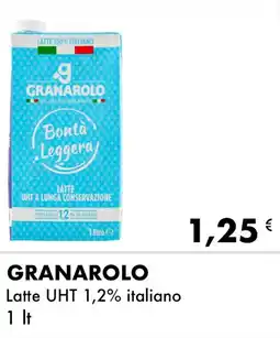 Iper Tosano GRANAROLO Latte UHT 1,2% italiano offerta