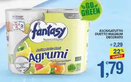 Qui Discount Asciugatutto duetto magnum decorato offerta