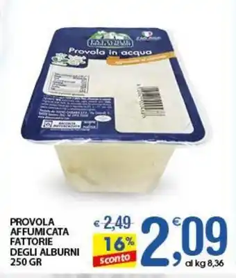 Qui Discount Provola affumicata fattorie degli alburni offerta