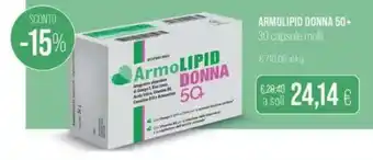 Coop Armolipid donna 50+ 30 capsule molli offerta