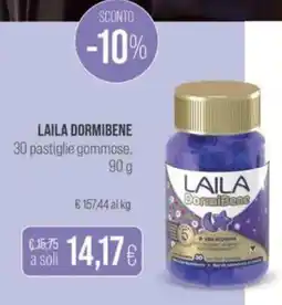 Coop Laila dormibene 30 pastiglie gommose, offerta