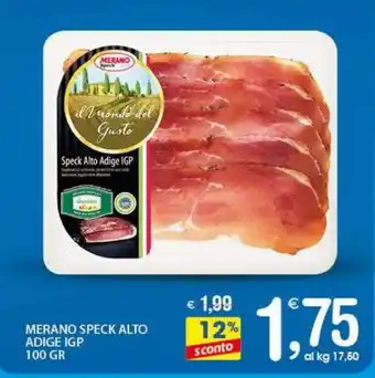 Qui Discount Merano speck alto adige igp offerta