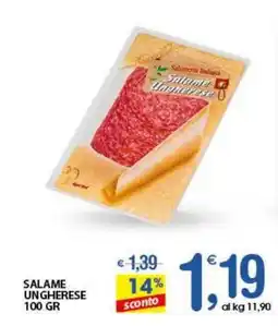 Qui Discount Salame ungherese offerta