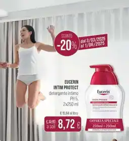 Coop EUCERIN INTIM PROTECT detergente intimo PH 5, offerta