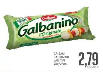 Supermercati Piccolo Galbani galbanino vari tipi offerta