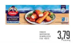 Supermercati Piccolo Findus bastoncini di merluzzo offerta