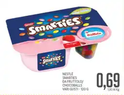 Supermercati Piccolo Nestlé smarties da fruttolo/ chocoballs vari gusti offerta