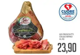 Supermercati Piccolo Gio prosciutti crudo irpino offerta