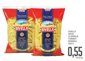 Supermercati Piccolo Divella pasta di semola formati normali offerta