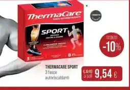 Coop Thermacare sport 3 fasce autoriscaldanti offerta