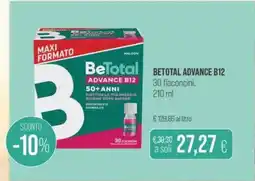 Coop Betotal advance b12 30 flaconcini, offerta