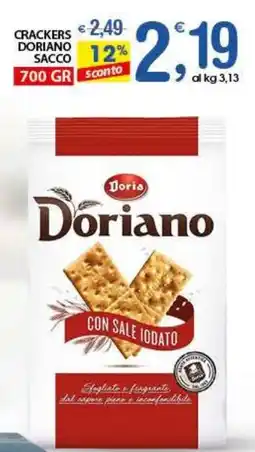 Qui Discount Crackers doriano sacco offerta