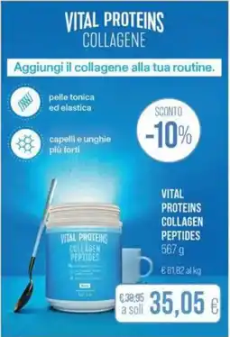 Coop Vital proteins collagen peptides offerta