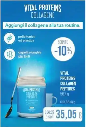 Coop Vital proteins collagen peptides offerta