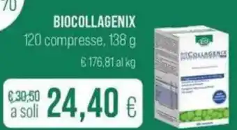 Coop Biocollagenix 120 compresse, offerta