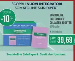 Coop Somatoline integratore collagen booster 30 buste offerta