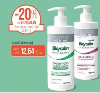 Coop Su bioscalin shampoo maxi size offerta