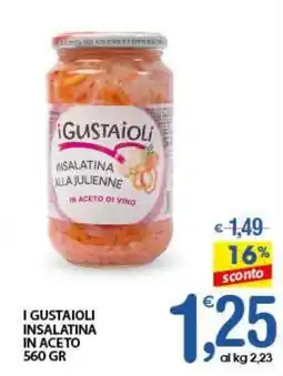 Qui Discount I gustaioli insalatina in aceto offerta