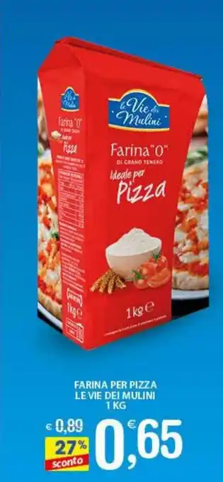 Qui Discount Farina per pizza LE VIE DEI MULINI offerta