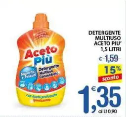 Qui Discount Detergente multiuso aceto piu' offerta