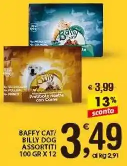 Qui Discount Baffy cat/ billy dog assortiti offerta