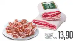 Supermercati Piccolo Valtidone pancetta rustica offerta