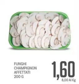 Supermercati Piccolo Funghi champignon affettati offerta