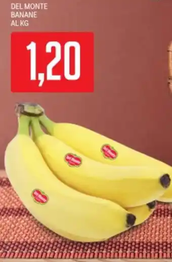 Supermercati Piccolo Del monte banane offerta