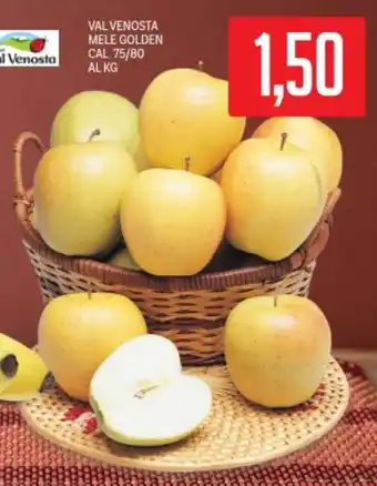 Supermercati Piccolo Val venosta mele golden offerta