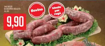 Supermercati Piccolo Salsicce di bovino adulto offerta