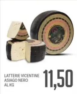 Supermercati Piccolo Latterie vicentine asiago nero offerta