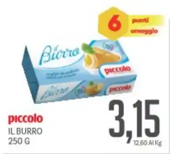 Supermercati Piccolo Piccolo il burro offerta