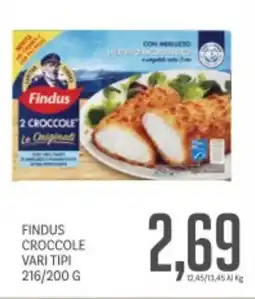 Supermercati Piccolo Findus croccole vari tipi offerta