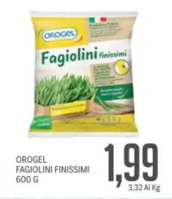 Supermercati Piccolo Orogel fagiolini finissimi offerta