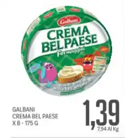 Supermercati Piccolo Galbani crema bel paese offerta