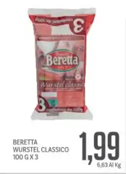 Supermercati Piccolo Beretta wurstel classico offerta