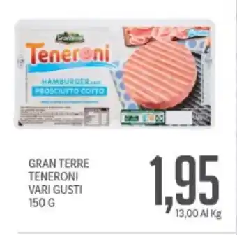 Supermercati Piccolo Gran terre teneroni vari gusti offerta