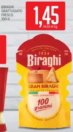 Supermercati Piccolo Biraghi grattugiato fresco offerta