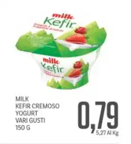 Supermercati Piccolo Milk kefir cremoso yogurt vari gusti offerta