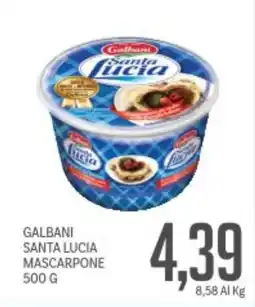 Supermercati Piccolo Galbani santa lucia mascarpone offerta