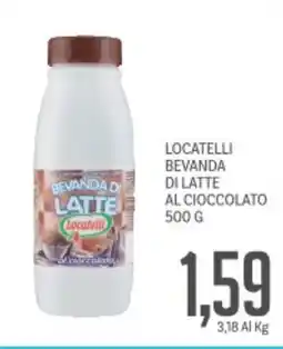 Supermercati Piccolo Locatelli bevanda di latte al cioccolato offerta