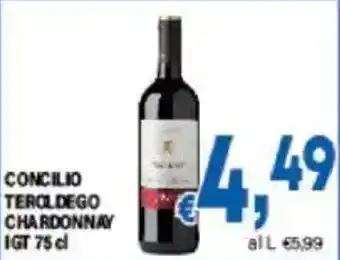 DEM Concilio teroldego chardonnay igt offerta